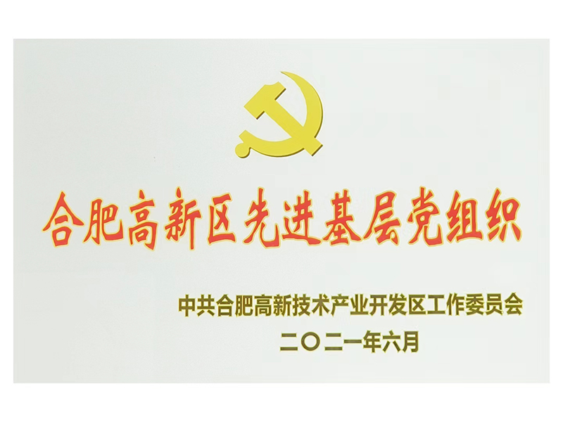 合肥高新区先进基层党组织
