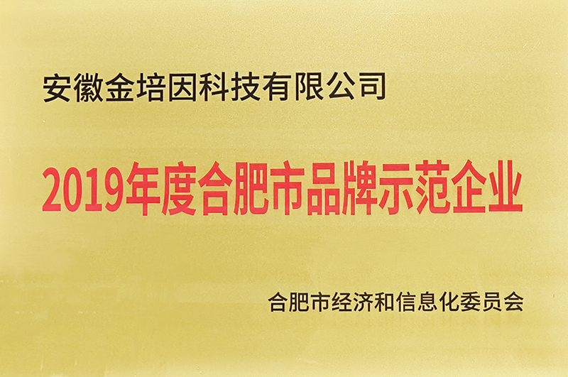 合肥品牌示范企业